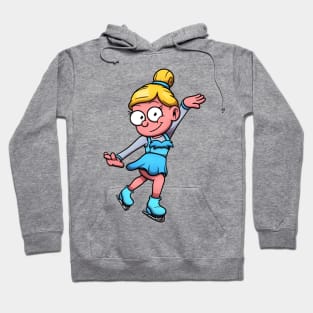 Figure Skating Girl Hoodie